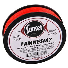 Amnesia Monofilament Flo Red - Waterford Angling & Outdoor Centre