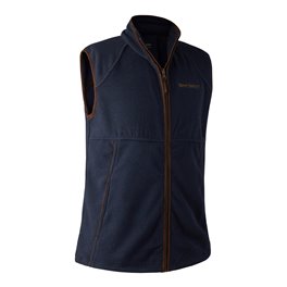 Wing Shooter Fleece Waistcoat Blue